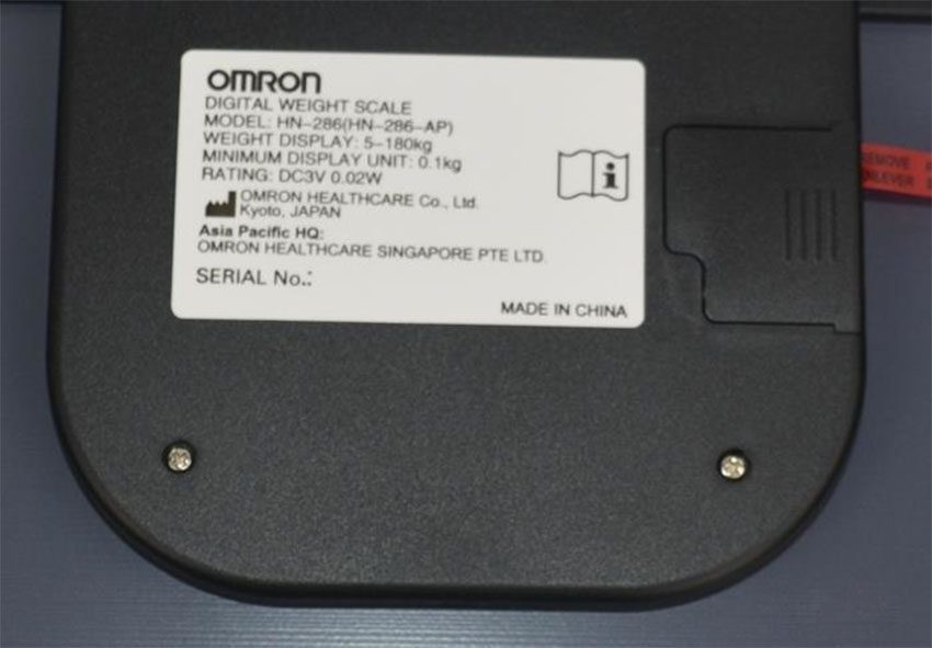 Cân sức khỏe điện tử Omron HN 286 - Hàng chính hãng