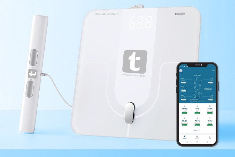 Cân sức khỏe phân tích chỉ số cơ thể Tapuho TBS180 - Hàng chính hãng