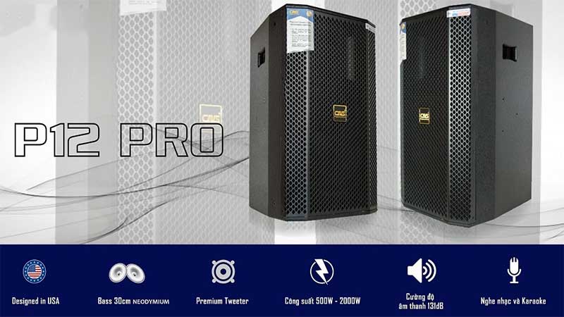 Cặp loa full CAVS P12 PRO - Hàng chính hãng