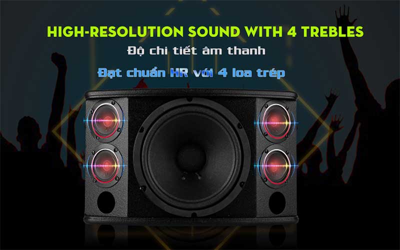 Cặp loa karaoke CAVS CX10 - Hàng chính hãng