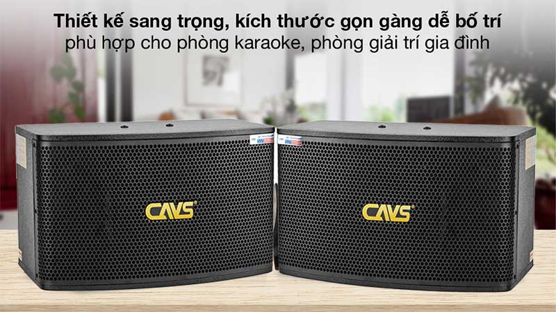 Cặp loa karaoke CAVS LF710 - Hàng chính hãng