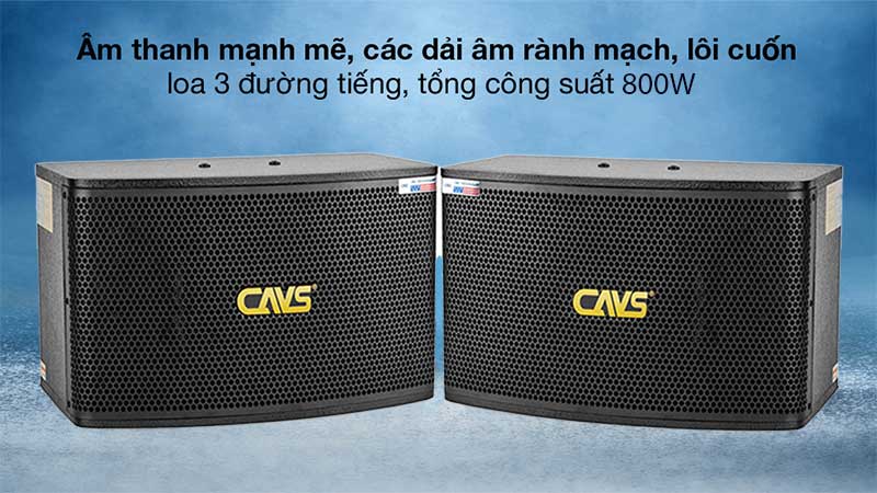 Cặp loa karaoke CAVS LF710 - Hàng chính hãng