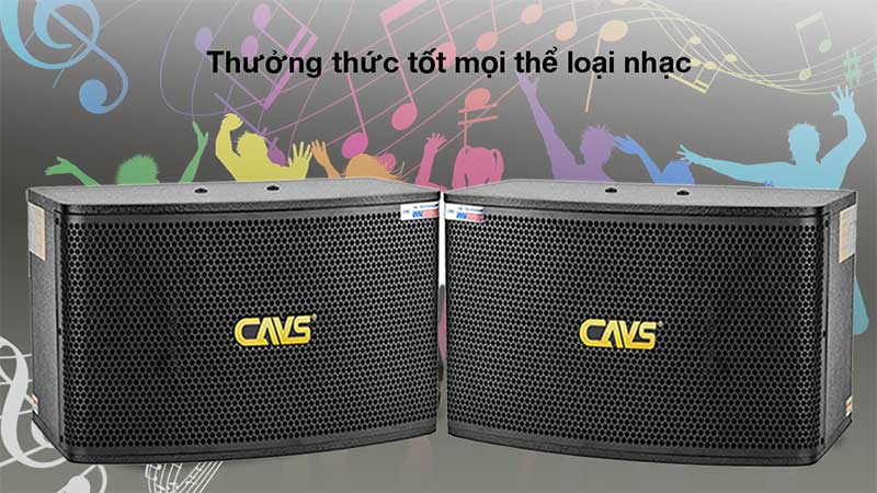 Cặp loa karaoke CAVS LF710 - Hàng chính hãng