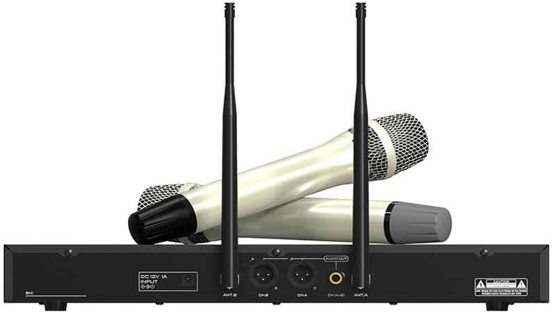 Cặp micro không dây Paramax WM-1800 - Hàng chính hãng