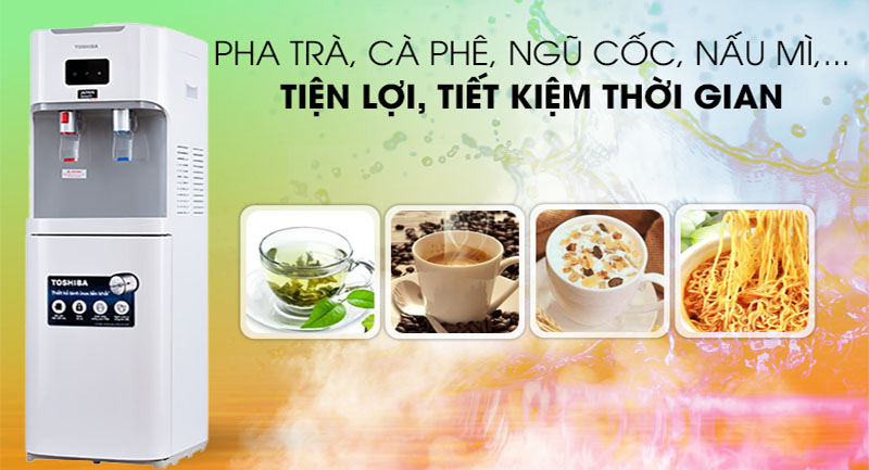 Cây nước nóng lạnh Toshiba RWF-W1664RTV(W) - Hàng chính hãng