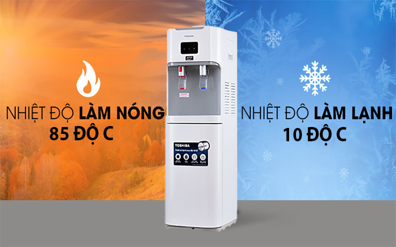 Cây nước nóng lạnh Toshiba RWF-W1664RTV(W) - Hàng chính hãng