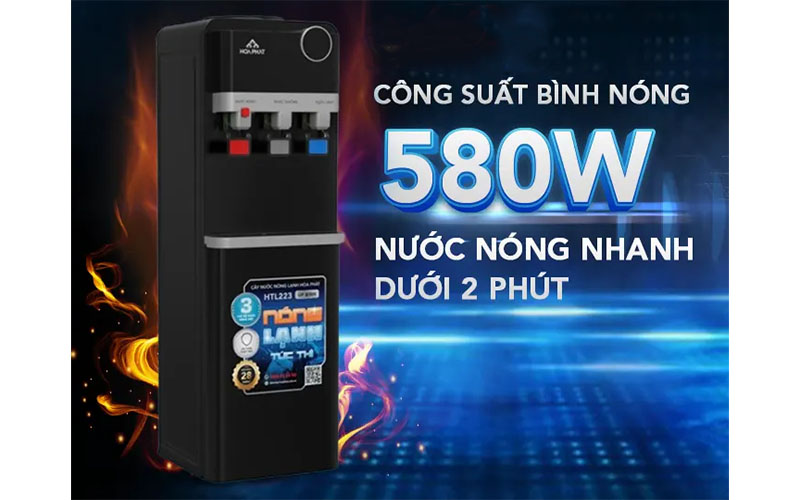Cây nước nóng lạnh úp bình Hòa Phát HTL223 - Hàng chính hãng