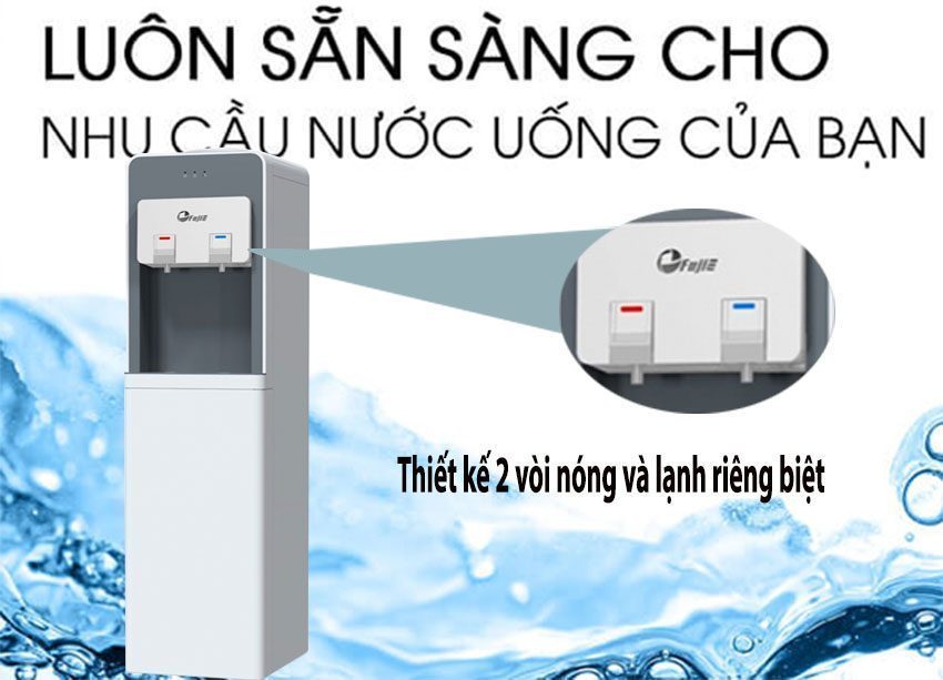 Cây nước nóng lạnh FujiE WD1900E - Hàng chính hãng