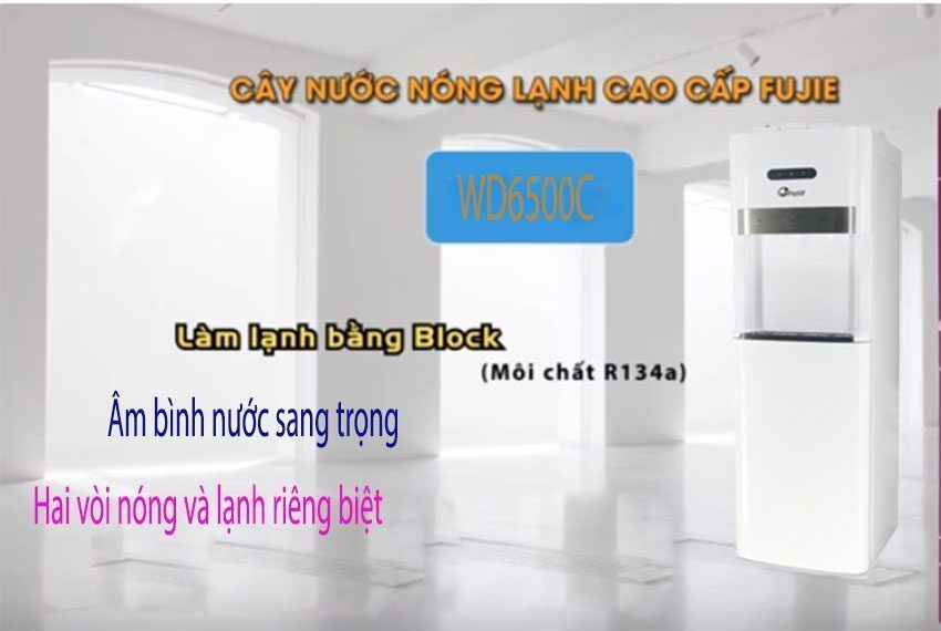 Cây nước nóng lạnh FujiE WD6500C - Hàng chính hãng