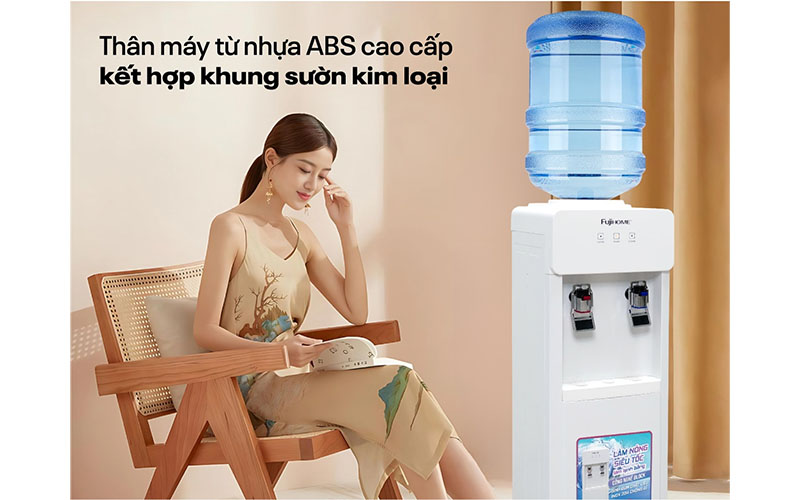 Cây nước nóng lạnh Fujihome WD676C - Hàng chính hãng