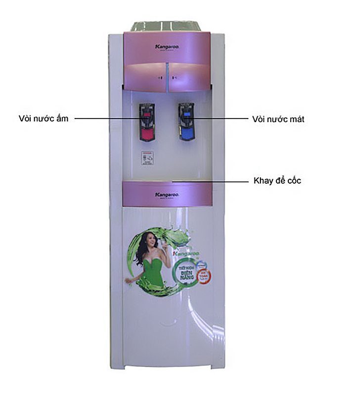 Cây nước nóng lạnh Kangaroo KG44 - Hàng chính hãng