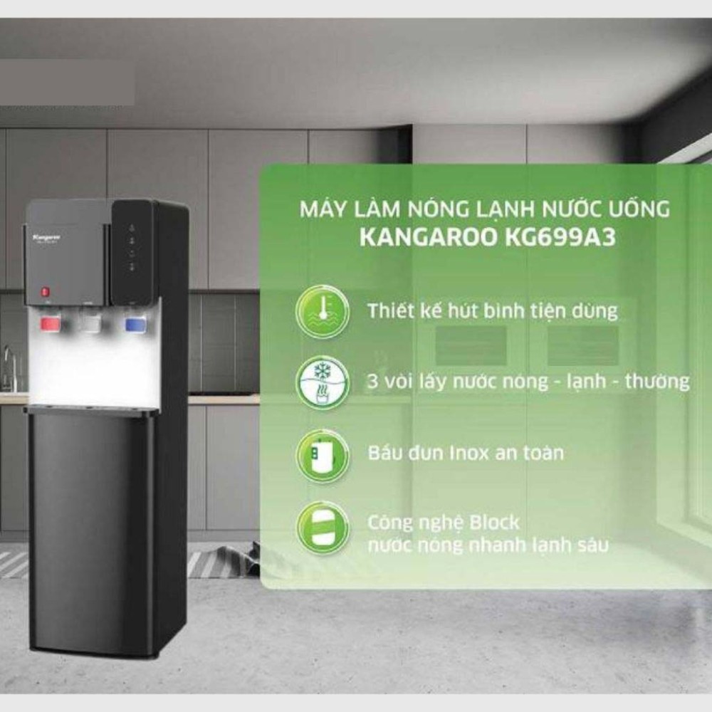 Cây nước nóng lạnh Kangaroo KG699A3 - Hàng chính hãng