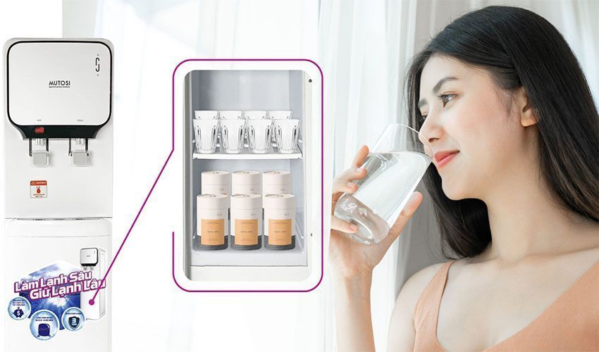 Cây nước nóng lạnh Mutosi MD-250 - Hàng chính hãng