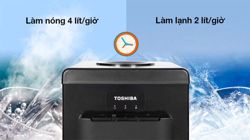 Cây nước nóng lạnh Toshiba RWF-W1917TV(K) - Hàng chính hãng