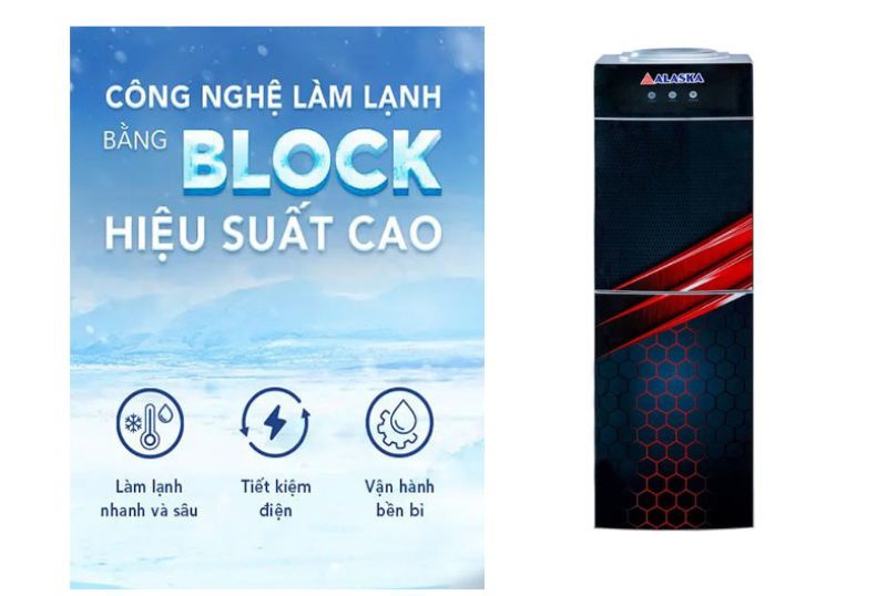 Cây nước nóng lạnh Alaska R80 NEW - Hàng chính hãng