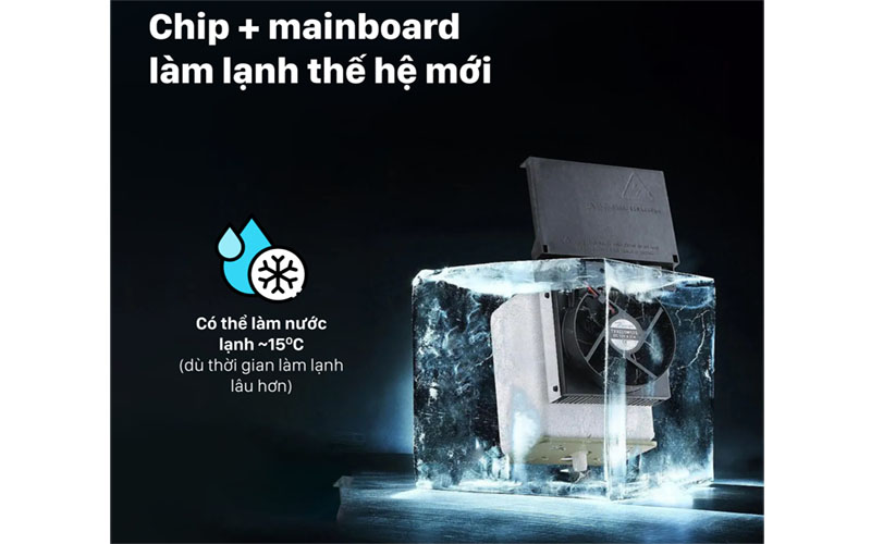 Cây nước nóng lạnh để bàn Fujihome WD201E - Hàng chính hãng