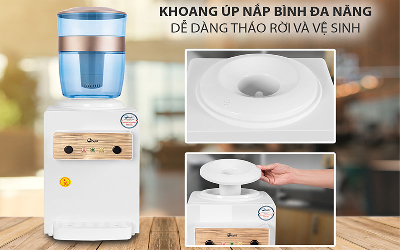 Thiết kế của Cây nước nóng lạnh để bàn mini FujiE WD01E