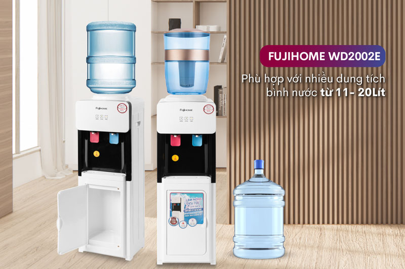 Cây nước nóng lạnh Fujihome WD2002E - Hàng chính hãng