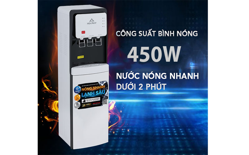 Cây nước nóng lạnh hút bình Hòa Phát HHC363 - Hàng chính hãng