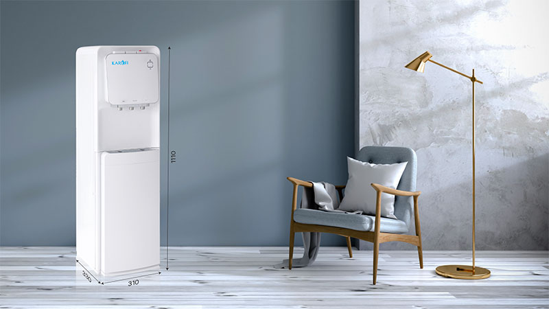 Cây nước nóng lạnh hút bình Karofi HC19 - Hàng chính hãng