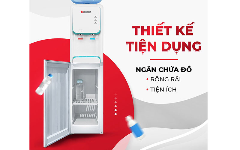 Cây nước nóng lạnh hút bình Makano DVD-000006 - Hàng chính hãng