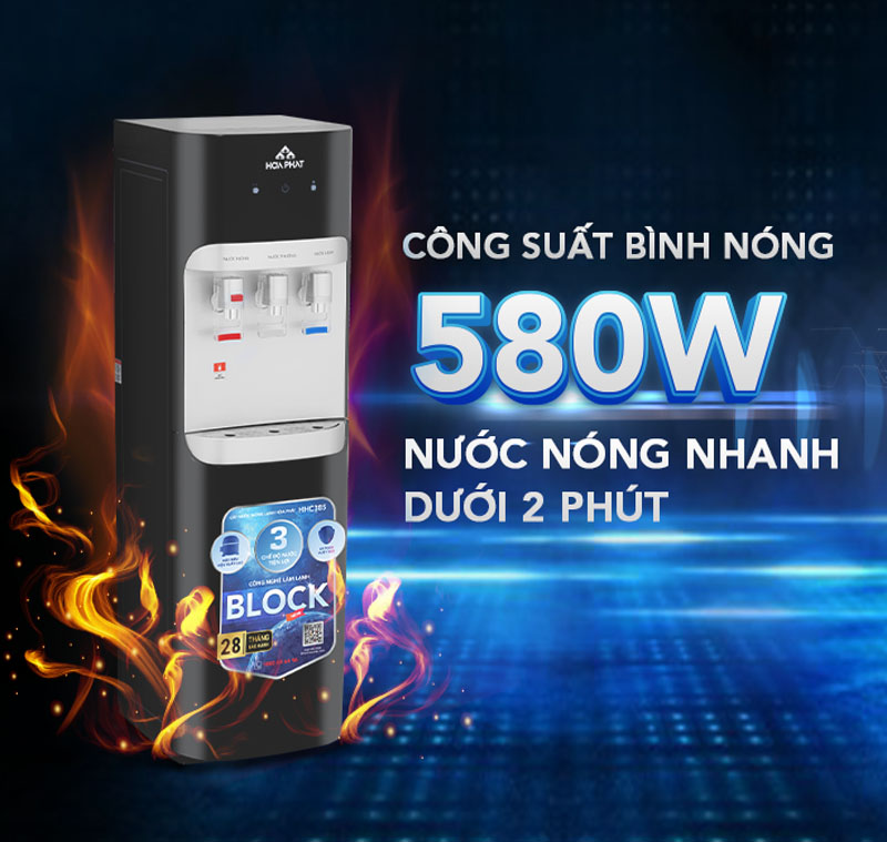 Cây nước nóng lạnh Hòa Phát HHC385 - Hàng chính hãng