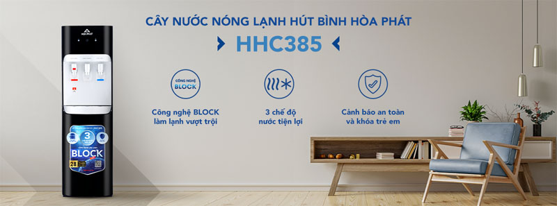 Cây nước nóng lạnh Hòa Phát HHC385 - Hàng chính hãng