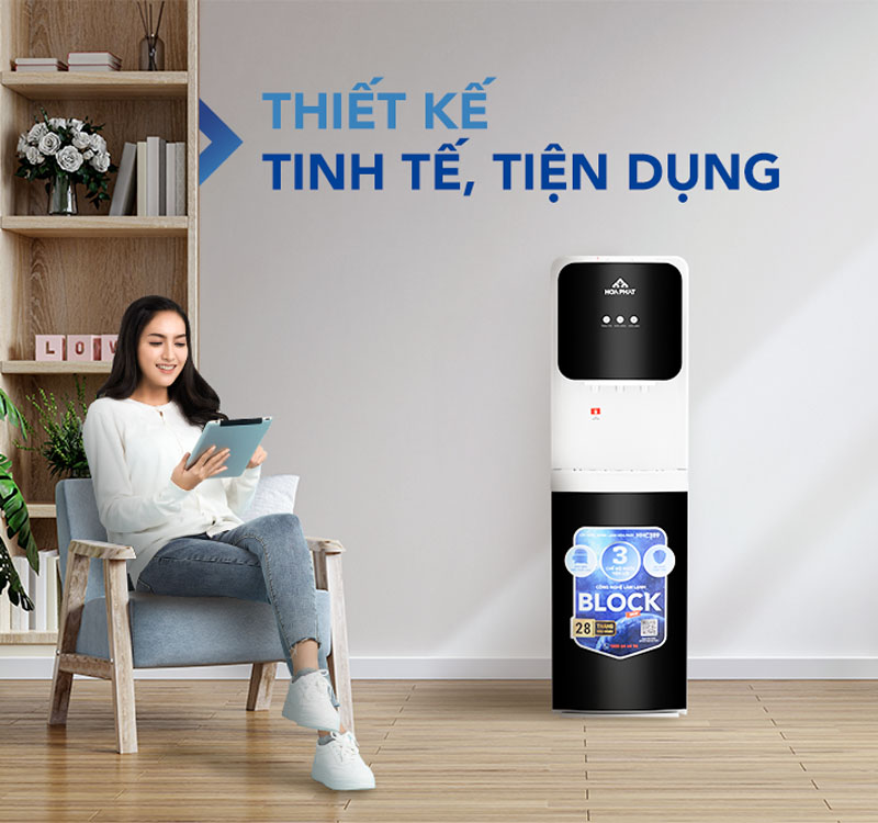 Cây nước nóng lạnh hút bình Hòa Phát HHC389 - Hàng chính hãng