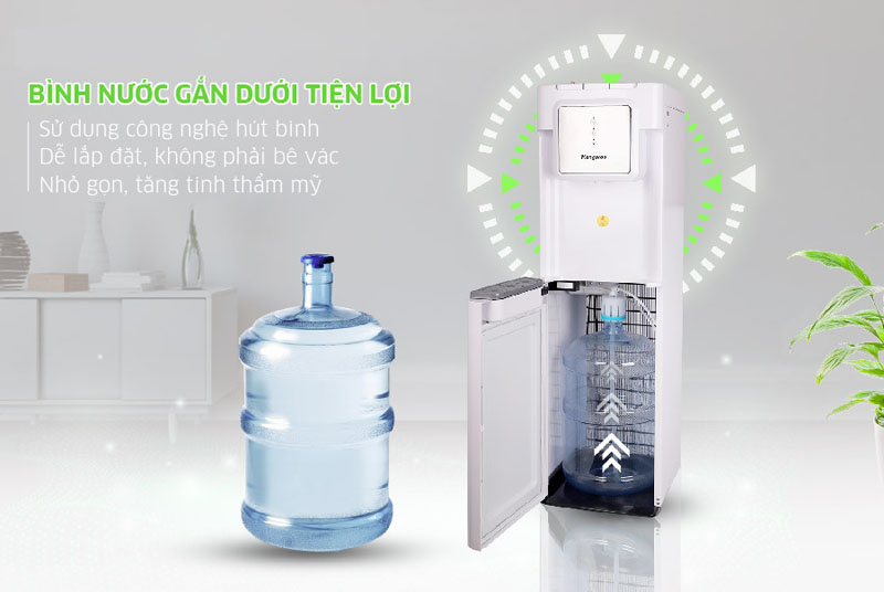 Cây nước nóng lạnh Kangaroo KG60A3 - Lắp âm bình - Hàng chính hãng