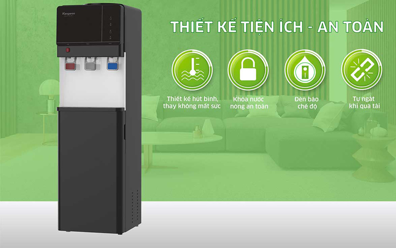 Cây nước nóng lạnh Kangaroo KG64A3 - Hàng chính hãng