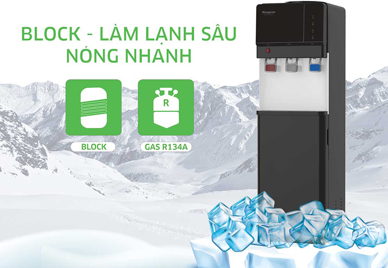 Cây nước nóng lạnh Kangaroo KG64A3 - Hàng chính hãng