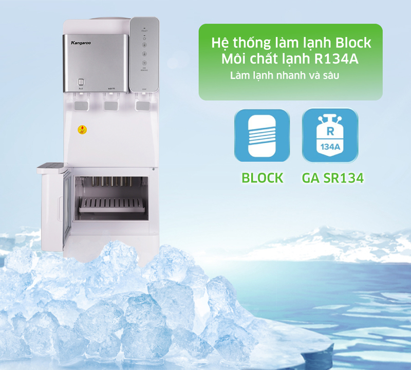 Cây nước nóng lạnh Kangaroo KG65A3 - Hàng chính hãng