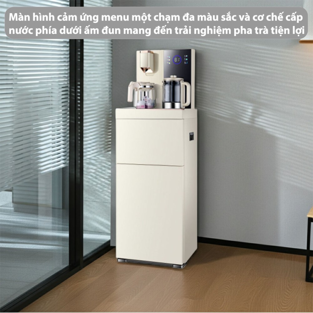 Cây nước nóng lạnh kết hợp bàn pha trà Fujihome TB238N-UV - Hàng chính hãng