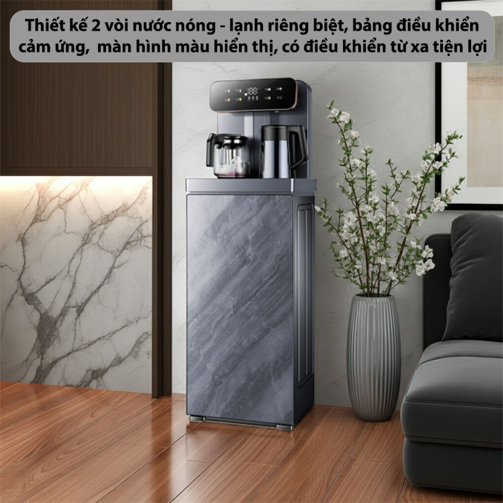 Cây nước nóng lạnh kết hợp bàn pha trà Fujihome TB243AN - Hàng chính hãng