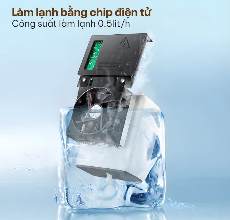 Cây nước nóng lạnh kiêm bàn pha trà Fujihome TB392 - Hàng chính hãng