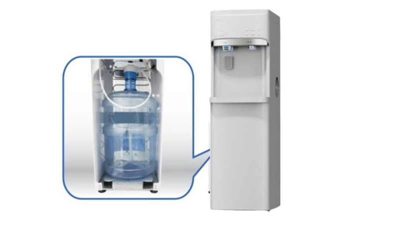 Cây nước nóng lạnh kèm làm đá Fujihome WD628C-IM - Hàng chính hãng