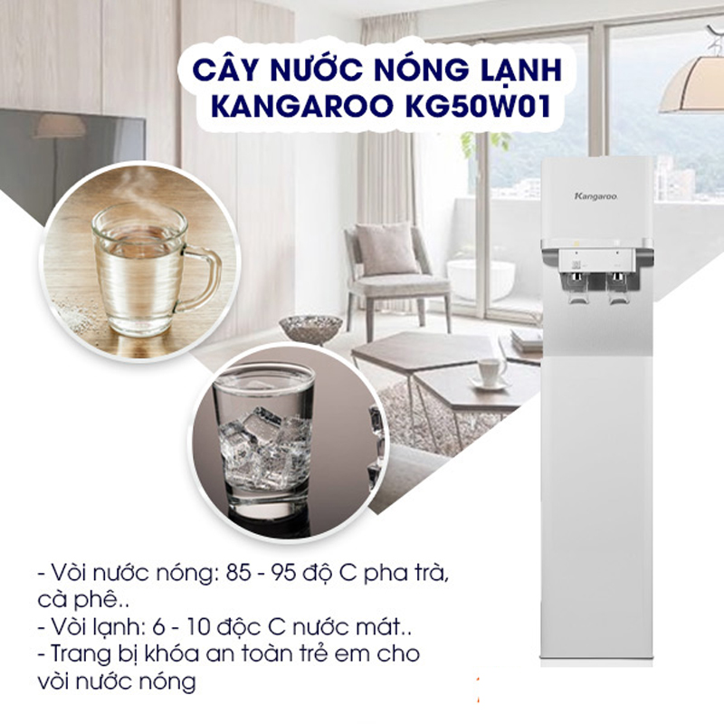 Cung cấp nước nóng - lạnh cho bạn chỉ trong thời gian ngắn