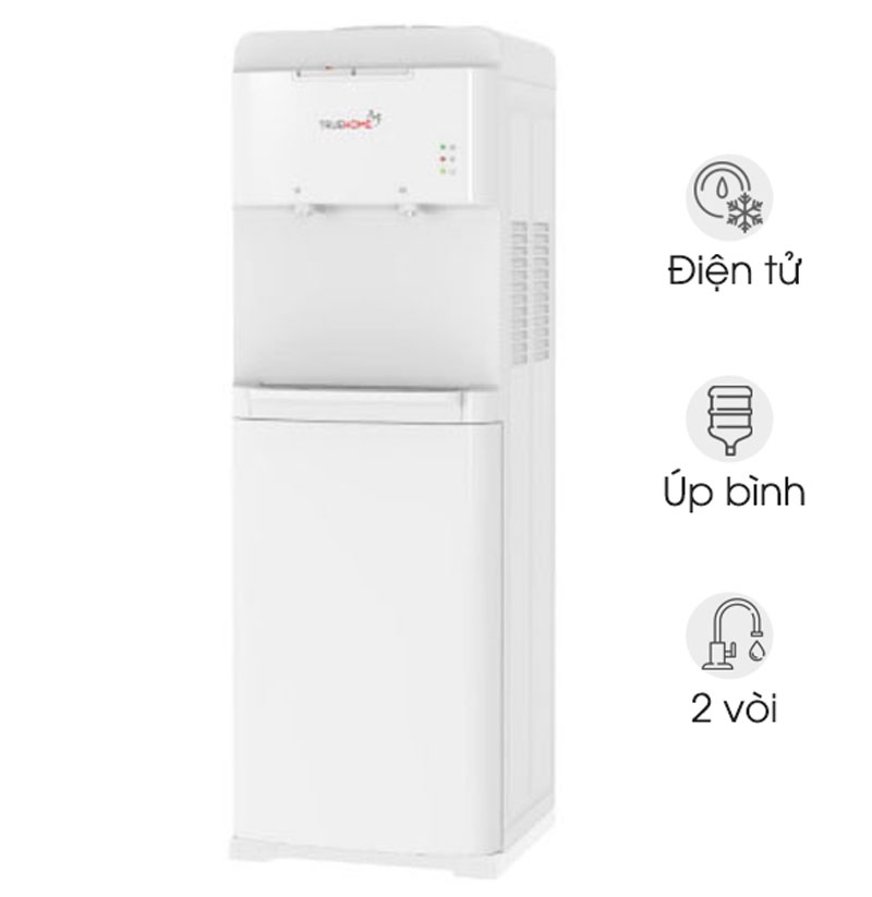 Cây nước nóng lạnh úp bình, thiết kế nhỏ gọn, sang trọng