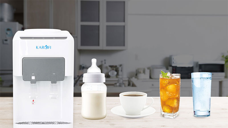 Cây nước nóng lạnh úp bình Karofi HC16 - Hàng chính hãng
