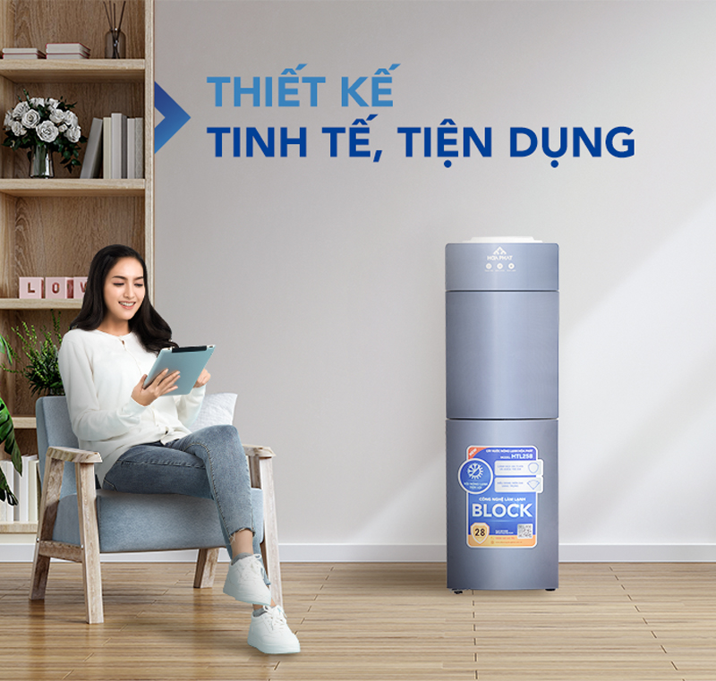 Cây nước nóng lạnh úp bình Hòa Phát HTL258 - Hàng chính hãng