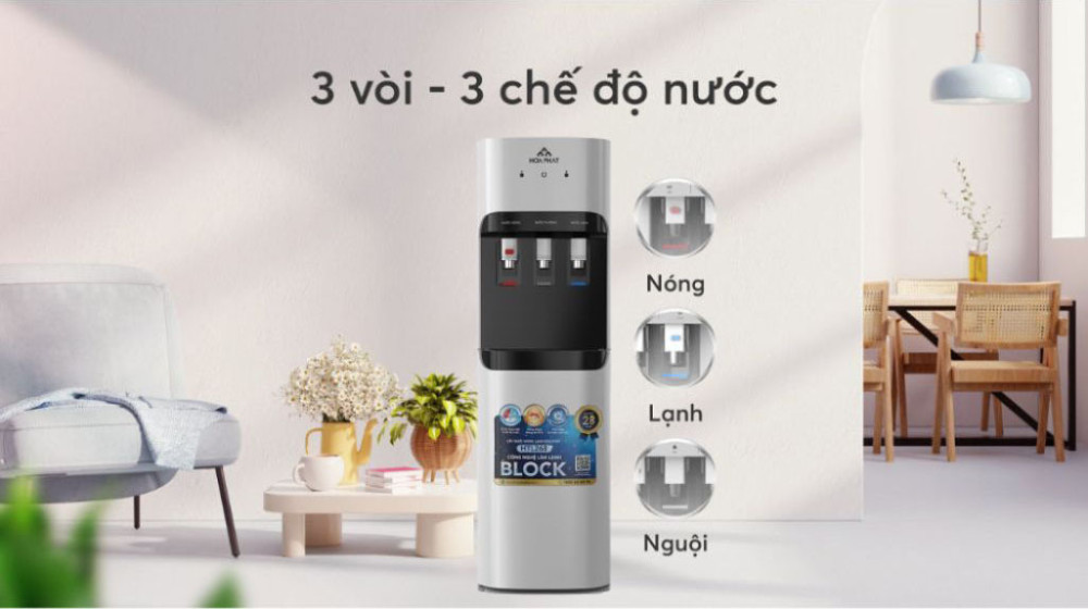 Cây nước nóng lạnh úp bình Hòa Phát HTL268 - Hàng chính hãng