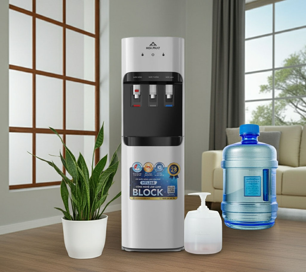 Cây nước nóng lạnh úp bình Hòa Phát HTL268 - Hàng chính hãng