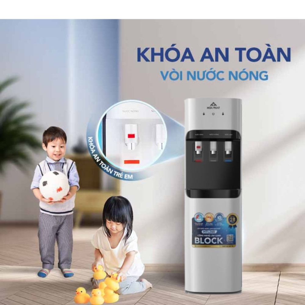 Cây nước nóng lạnh úp bình Hòa Phát HTL268 - Hàng chính hãng