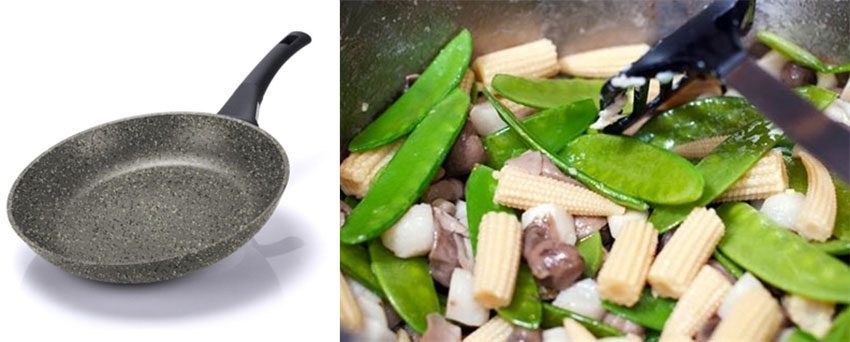 Chảo đá Berndes Frypan Stone 24cm - Hàng chính hãng
