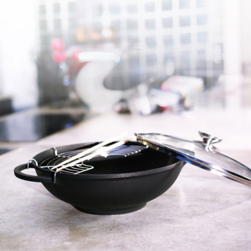 Chảo Berndes Wokpan Vain 32cm - Hàng chính hãng
