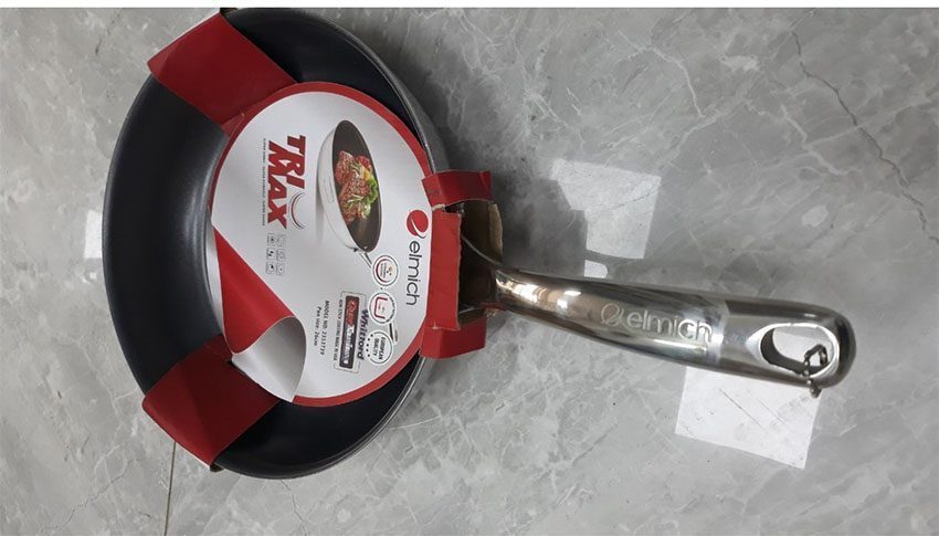 Chảo Inox 2 lớp đáy liền Tri-Max 26cm Elmich 2353739 với thiết kế sang trọng