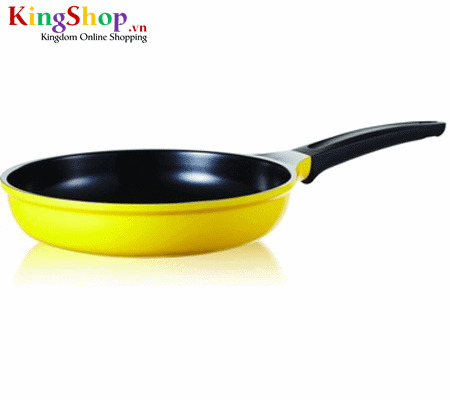 Chảo cạn nhôm đúc phủ gốm Ceremic Goldsun ML-CO098(Y) - Hàng chính hãng