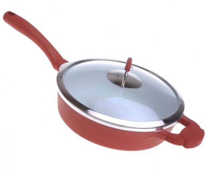 Chảo chống dính Elmich Red Angel EL-2355370 có vung kính
