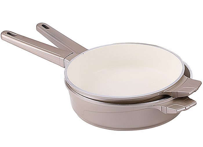 Chảo chống dính Elmich Vitaplus Perla EL0345 - 24cm - Hàng chính hãng