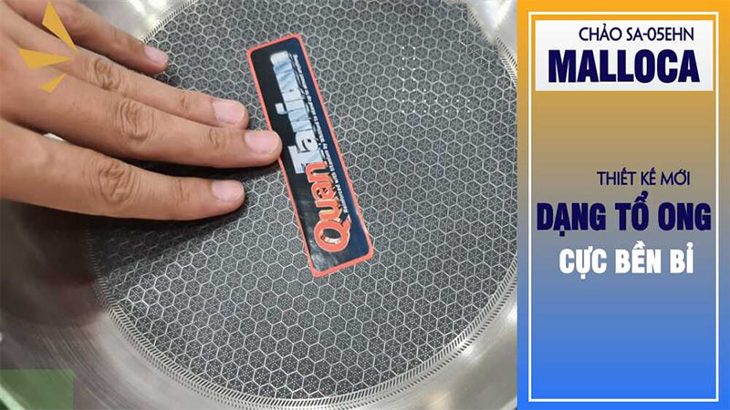 Lớp chống dính của Chảo chống dính Malloca SA-05EHN
